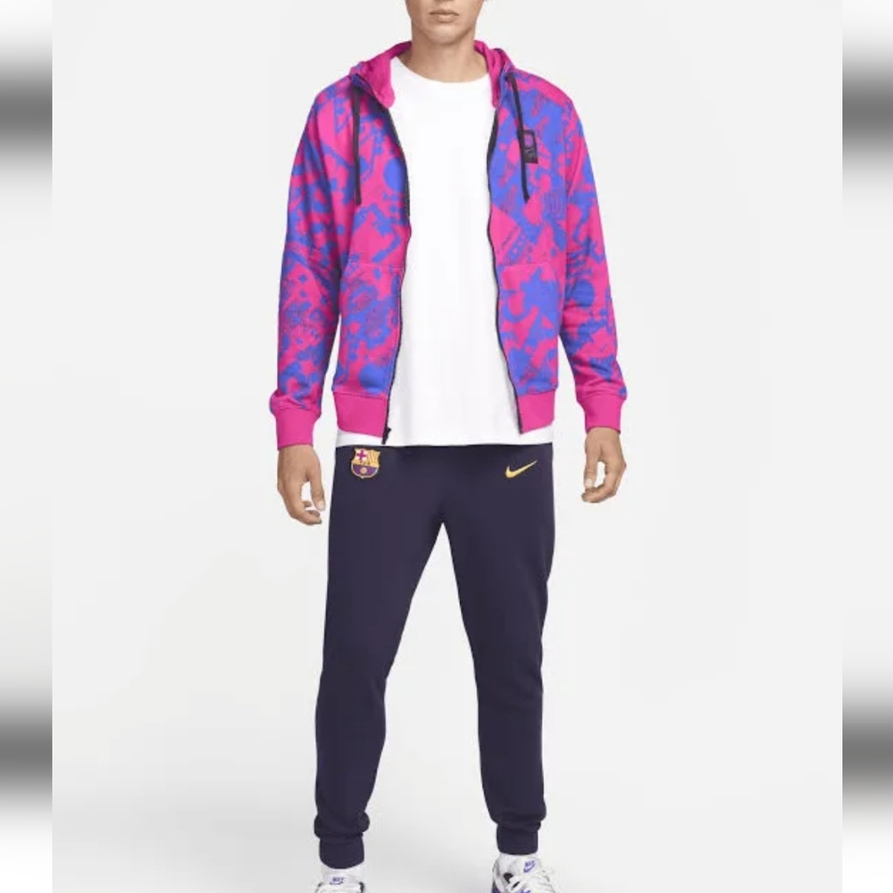 Nike FC Barcelona Hoodie Size S ⚽️ - Picture 4 of 8